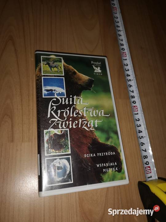 Kaseta vhs dzikie zwierzęta suita Płyty i kasety Płyty i kasety dolnośląskie Wałbrzych