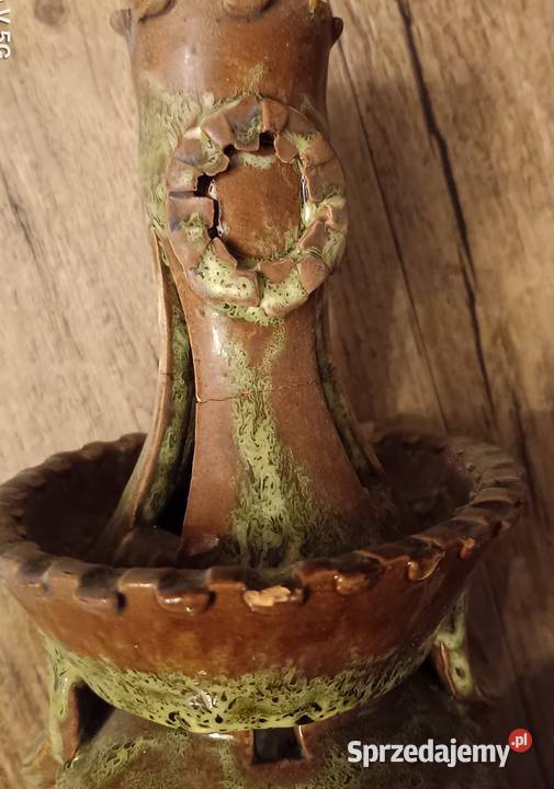 Dekoracyjny elektryczny świecznik Stary zamek sprzedam