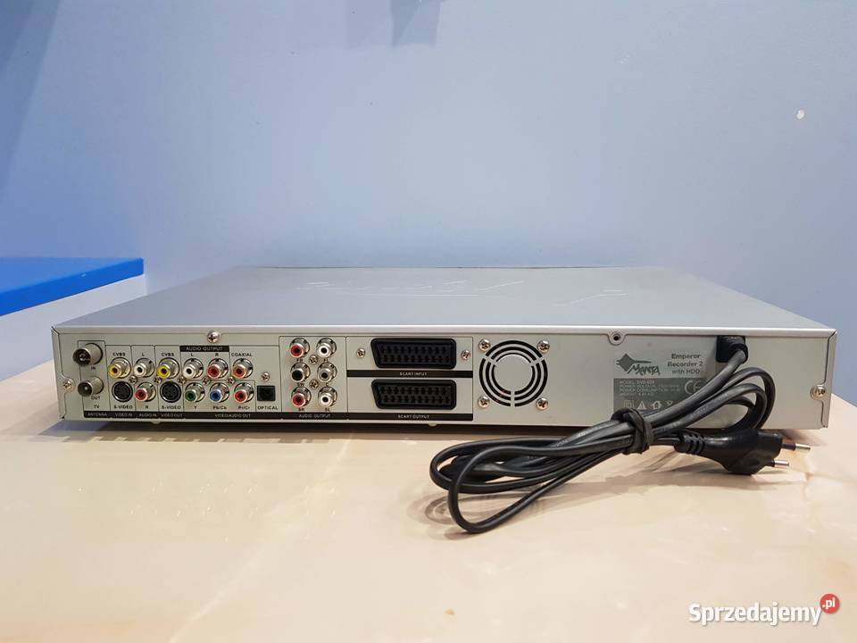 MANTA DVD029 Emperor Recorder 2 with HDD Elektronika Łapy sprzedam