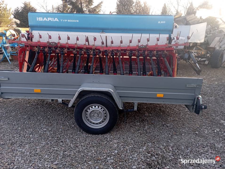 Siewnik zbożowy Isaria 6000S 25m 19radlic nieuszkodzony Miechów