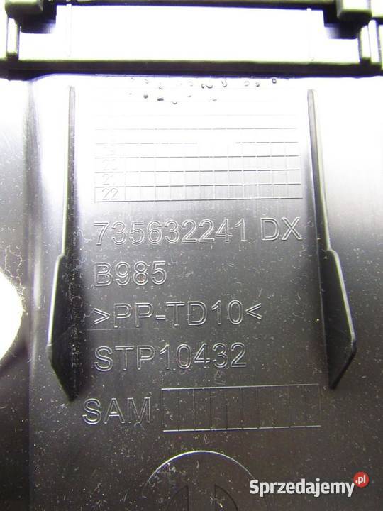 OSŁONA SŁUPKA PRAWA JEEP RENEGADE 735632241 osobowe Listwy