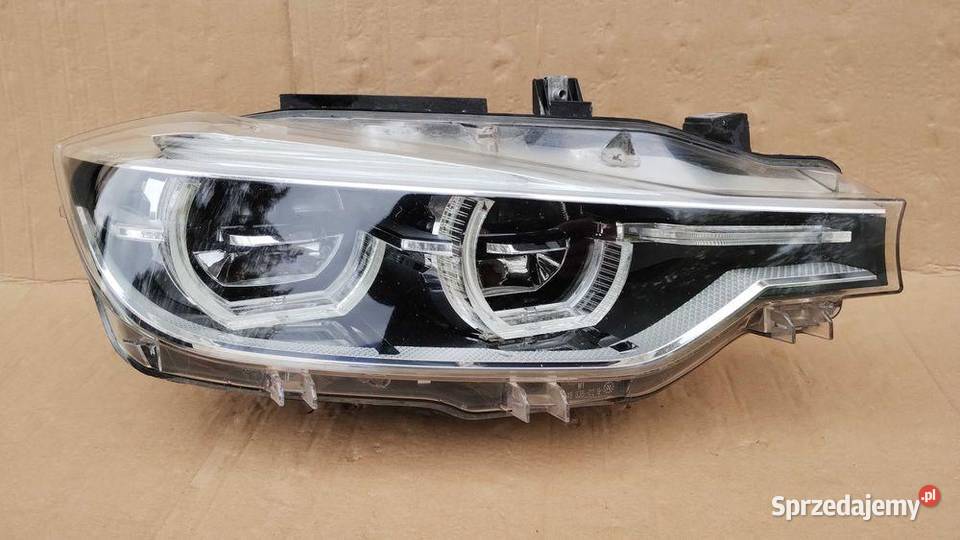 Lampa Prawa Full Adaptive Led Bmw 3 F30 F31 Lci Lampy przednie Motoryzacja dolnośląskie