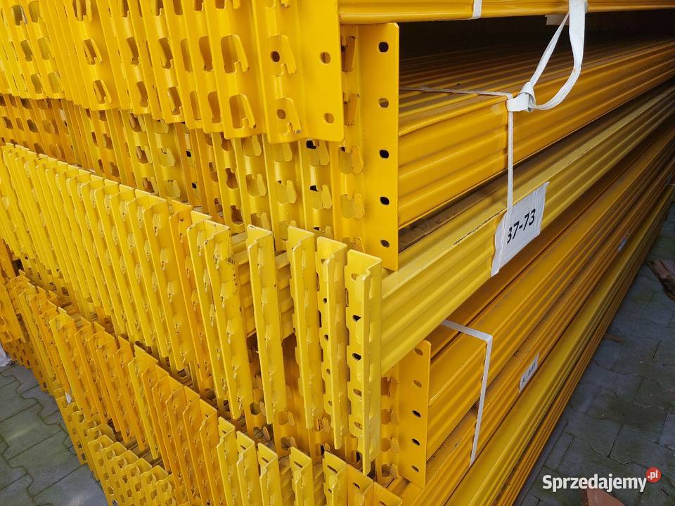 Regały magazynowe metalsistem paletowe trawersy