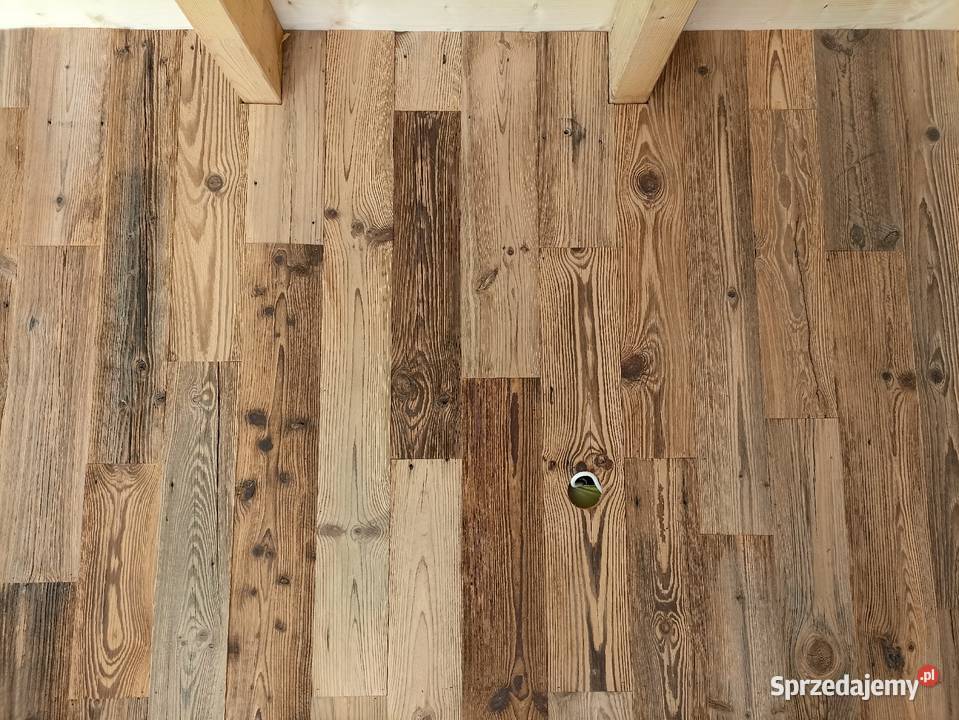 Stare drewno deski rustykalne na ścianę z Lublin