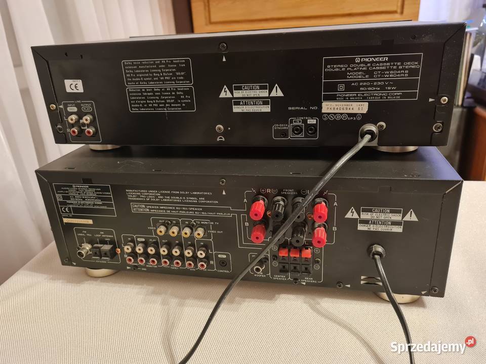 Pioneer Amplituner VSX505RDS i DECK CT604RS