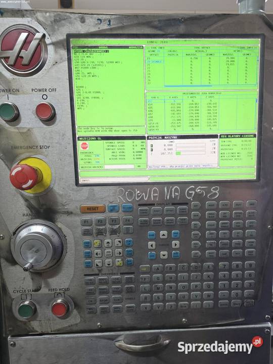 Centrum obróbcze pionowe CNC HAAS VF1 Jelenia Góra