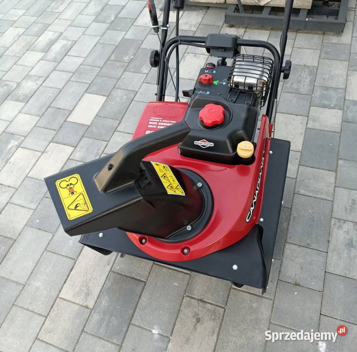 Odśnieżarka Canadiana silnik spalinowy rozruch Kosiarki spalinowe wielkopolskie Piła