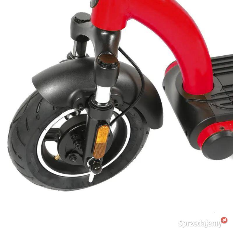 Hulajnoga elektryczna czerwona Foxtrot Plux 500W Poznań