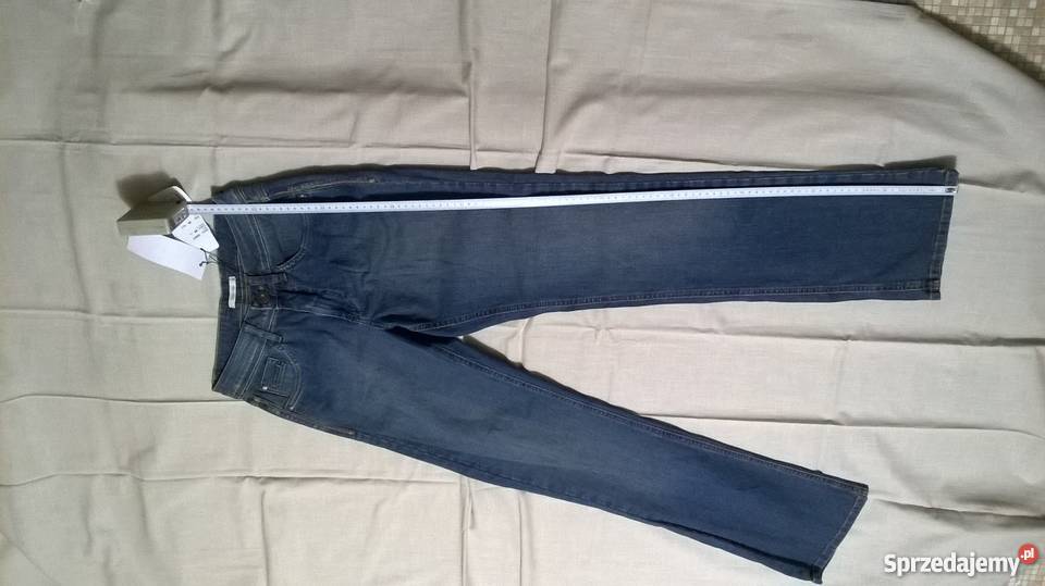 Ciemnnoniebieskie jeansy firmy GreenHouse Warszawa sprzedam
