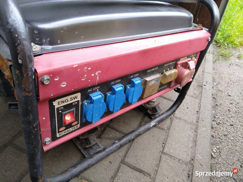 Agregat 25KW 3 fazowy uszkodzony Agregaty prądotwórcze Agregaty prądotwórcze Ełk
