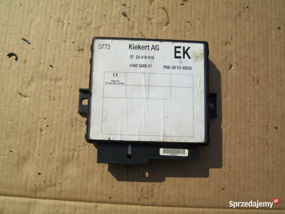 Vectra B Modul komfortu mazowieckie