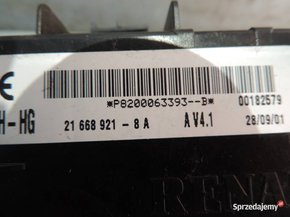 MODUŁ UCH RENAULT CLIO II 2 HG P8200063393B małopolskie Nowy Sącz
