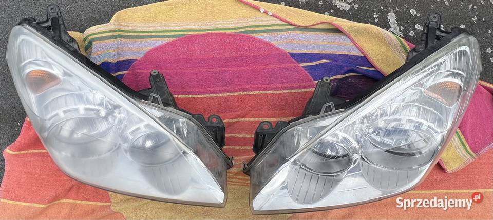 lampy przód przednie polift opel astra h Mściszewice