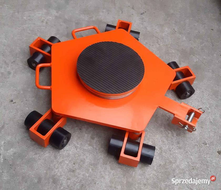 Wózek rotacyjny do transportu maszyn Wr5o15
