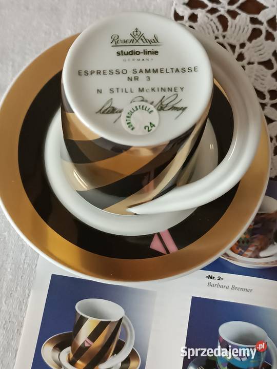 Porcelana Rosenthal espresso małopolskie Gorlice sprzedam