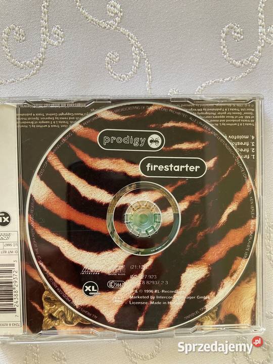 Płyta CD Single Prodigy Firestarter Lata 90 Klasyka Czerwionka ...