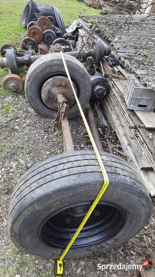 Oś do przyczepy D 47 D45 oś i koła 28570 R195 Nowy Targ