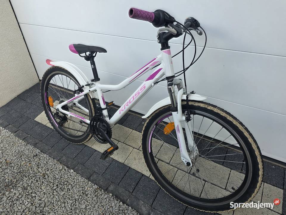 Rower górski KROSS LEAkoła 24 SHIMANO amor rama dolnośląskie Jelenia Góra sprzedam