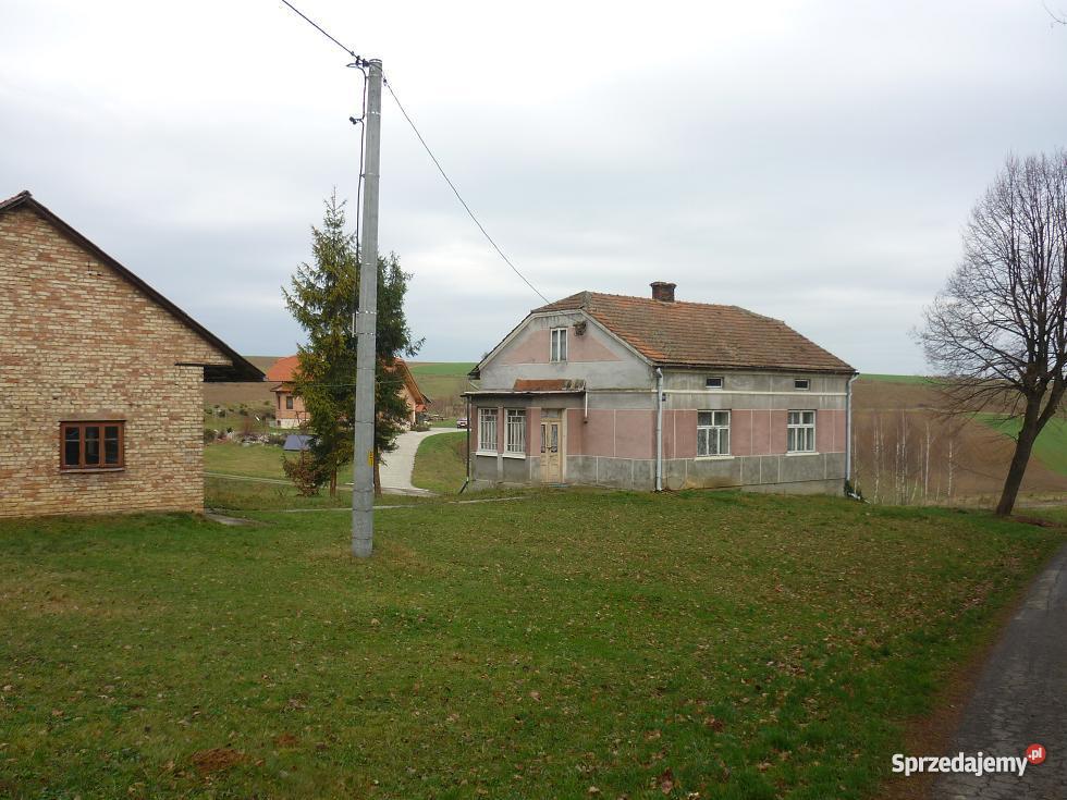 Dom murowany budynek gospodarczy ŚWIĘCANY Święcany