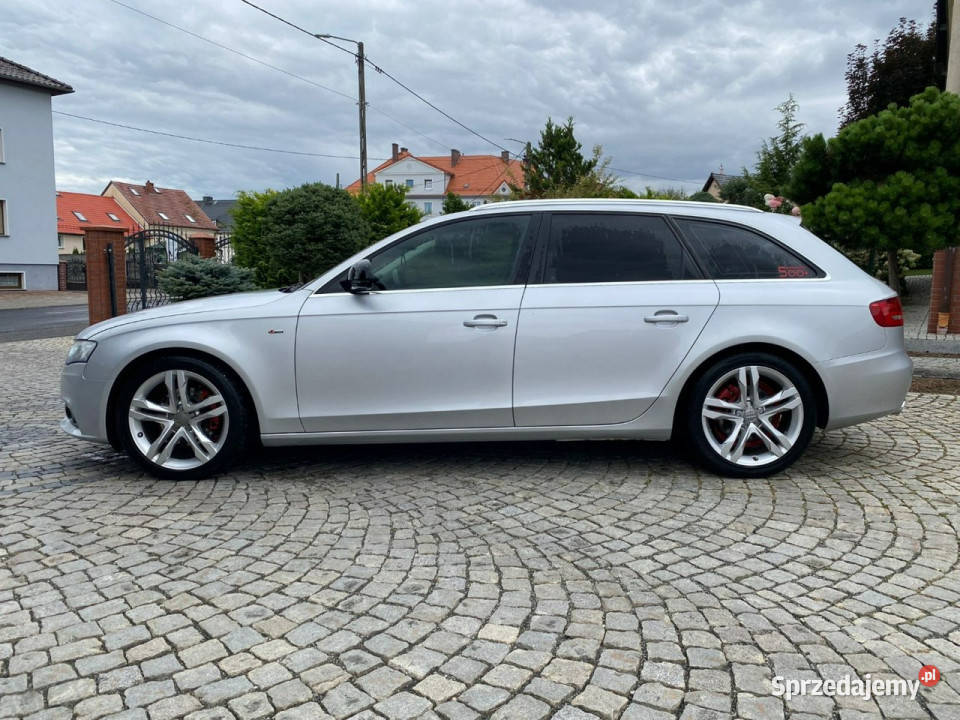 Audi A4 Audi A4 B8 20 TDI 143 2008r Alu 18 srebrny Głogówek