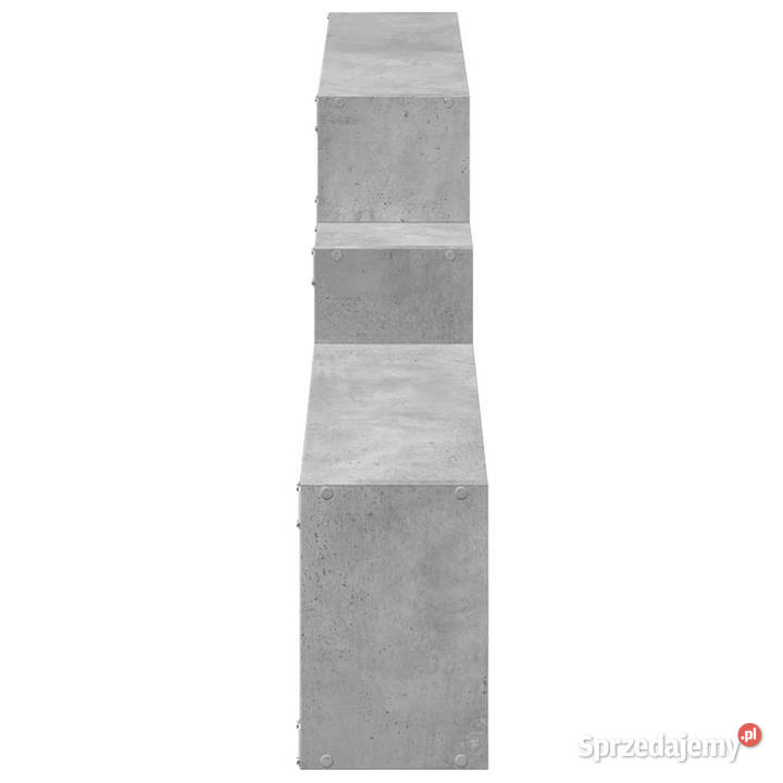 Półka ścienna 158x18x53 szarość betonu WM854817 Warszawa