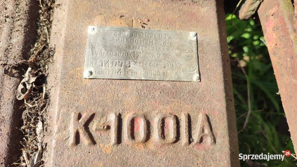 Kosiarka zaprzęgowa RARYTAS nieuszkodzony Okonin