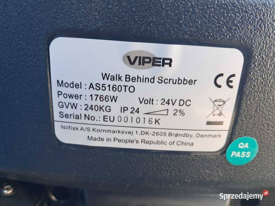 Automat Szorująco Zbierający Viper AS 5160 Sułów