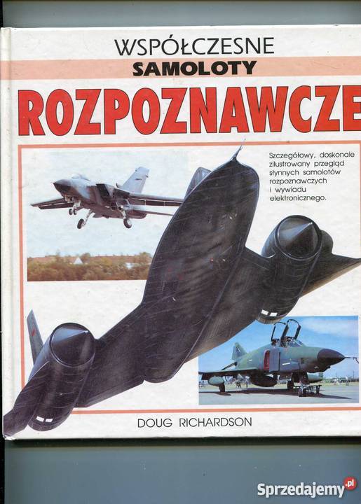 Współczesne samoloty rozpoznawcze Pozostałe zachodniopomorskie sprzedam