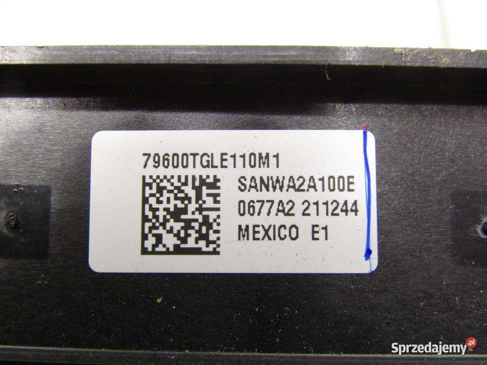 PANEL PRZEŁĄCZNIK KLIMATYZACJI NAWIEWU HONDA