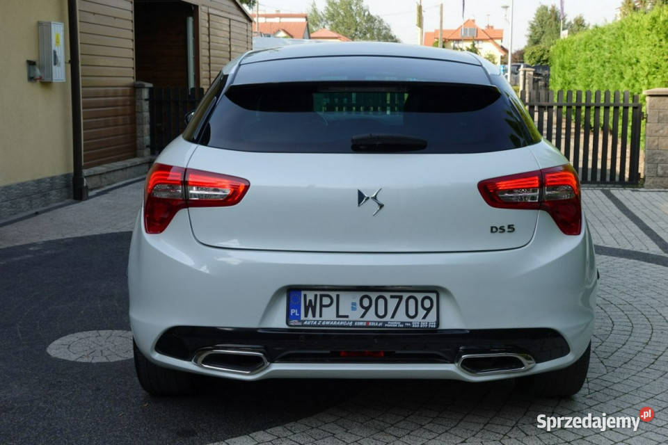 Citroen DS5 PółSkóry Biała Perła Panorama ASR (kontrola trakcji) Płońsk