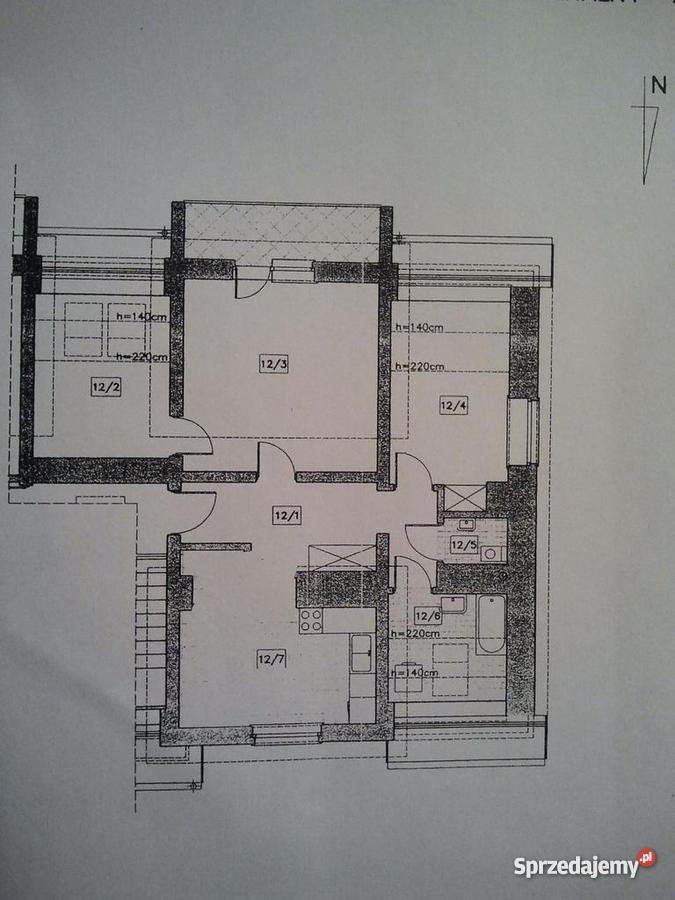 Mieszkanie 74m2 3 pokoje Cedry 74m2 pomorskie