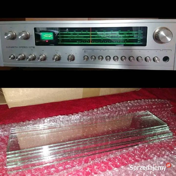 UNITRA nowa szybka do amplitunera Elizabeth Lubartów