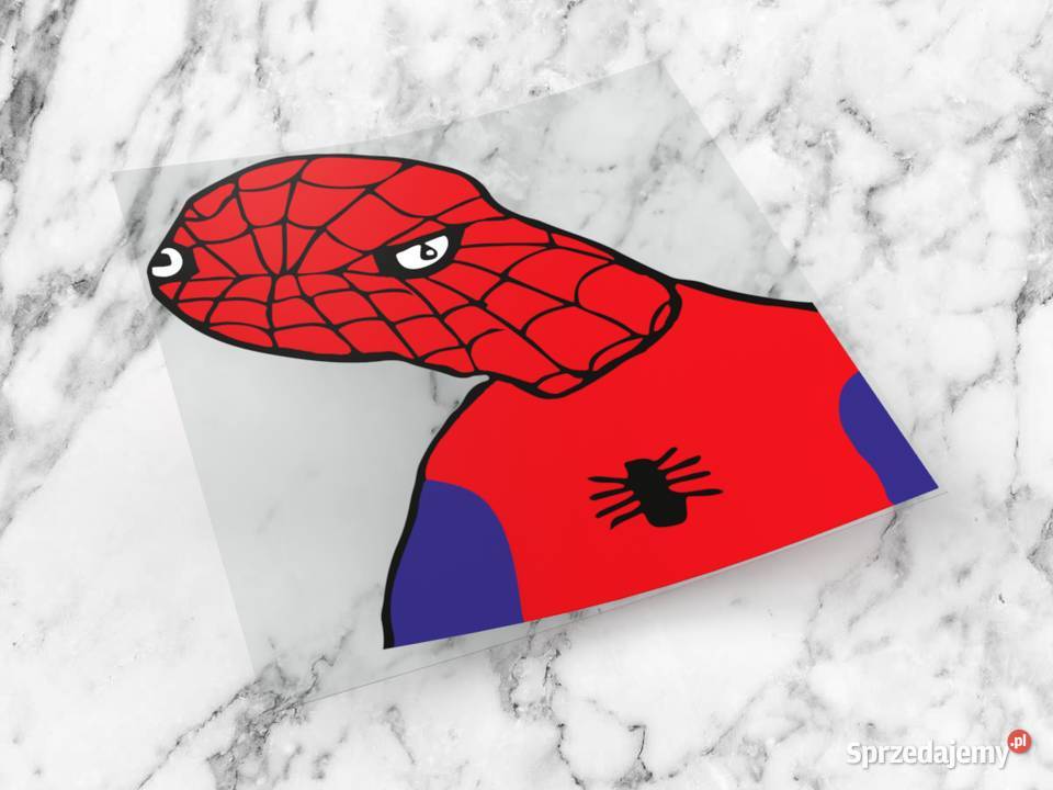 Naklejka SPODERMAN 8 x 8 spiderman meme marvel Choroszcz