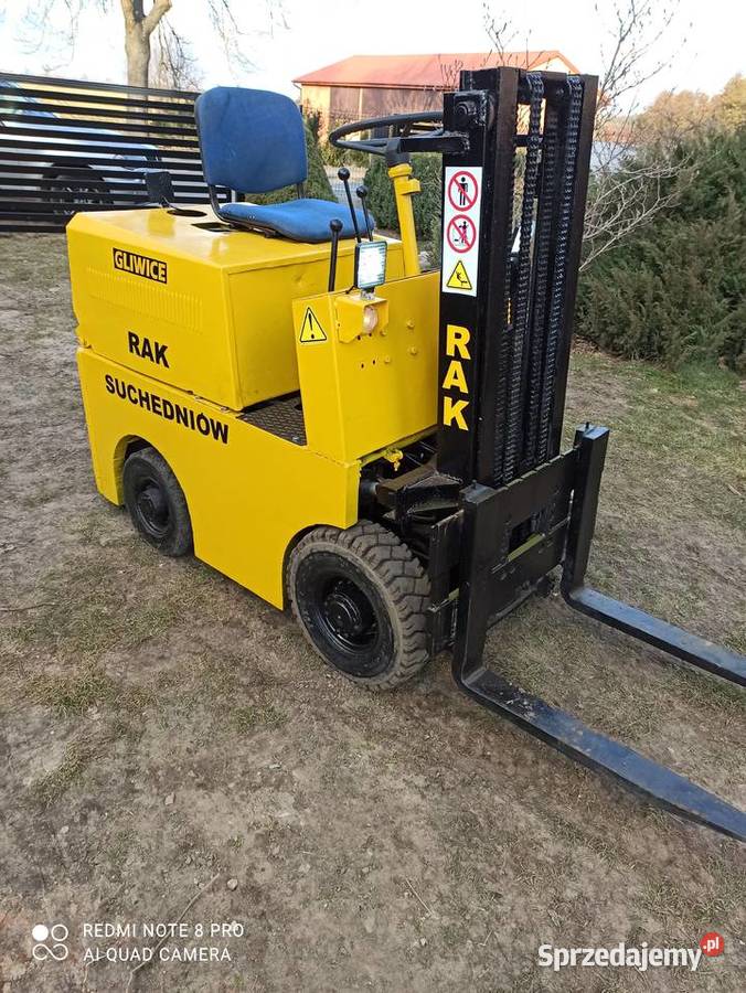 Wózek widłowy RAK Czarna sprzedam