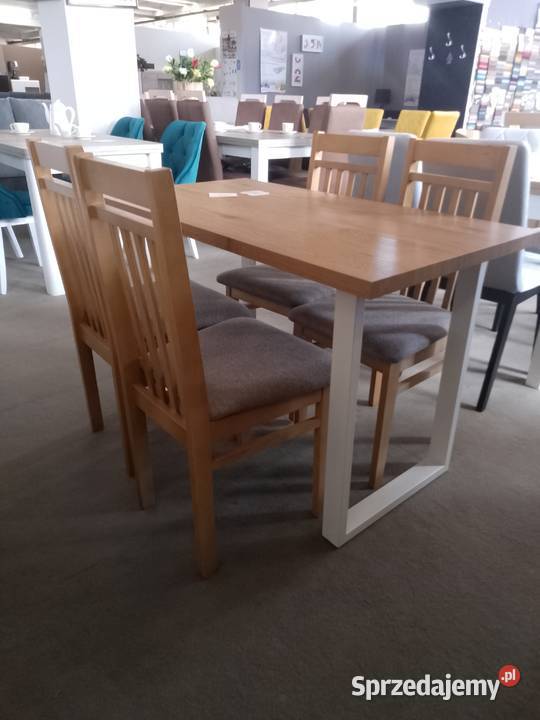 STÓŁ 570 KRZESŁO 185 ROPCZYCE RYNEK 1 MEBLE A DO