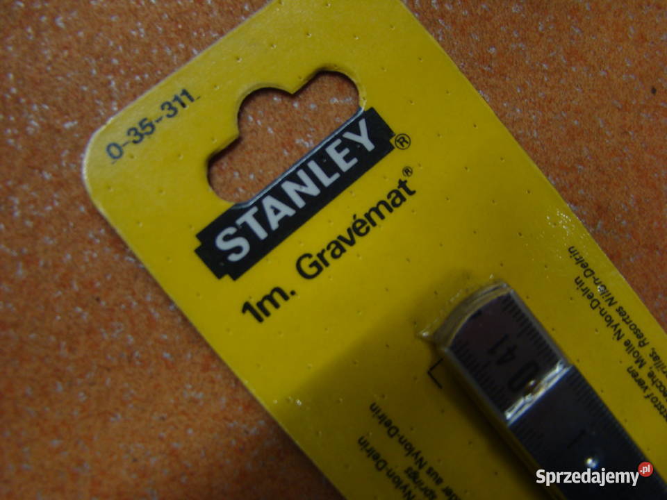 Miara składana duraluminium DURAL STANLEY 1m Ref Dom i Ogród Bielsko-Biała sprzedam
