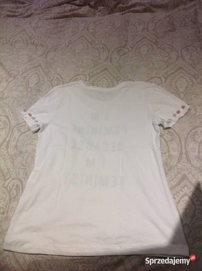 Koszulka Damska PINKO S Biała Kamienie biały Nowa Sól