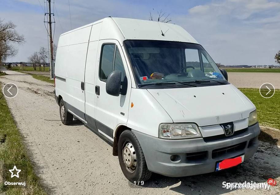 Peugot Bokser Maxi Blaszok 22HDI KLIMA sprzedam
