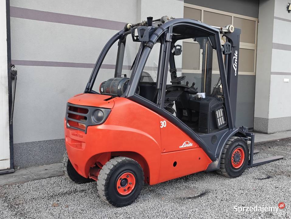 Wózek Linde H30T 3T Lpg Wolny Skok Silnik Linde Sandomierz