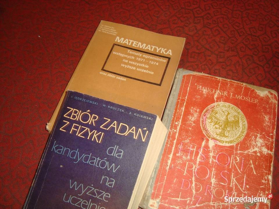 kpl książek kandydatów na studia Warszawa