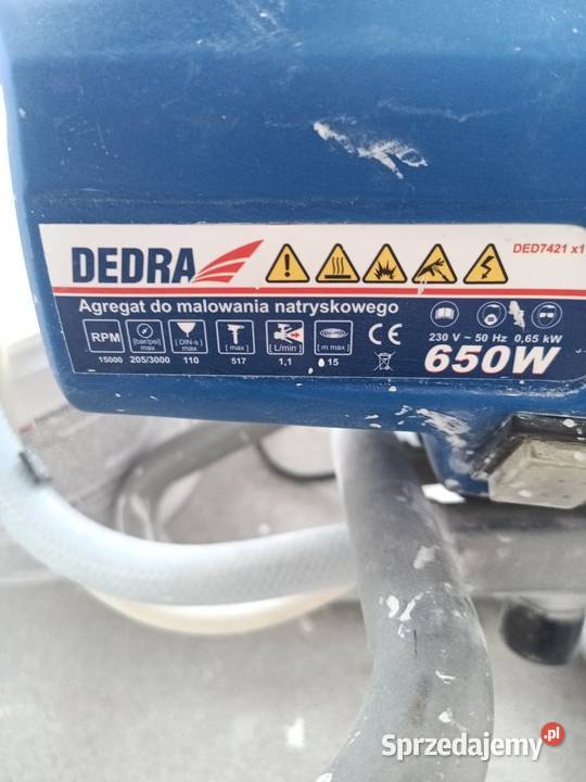 Agregat malarski Dedra wielkopolskie Koźmin Wielkopolski