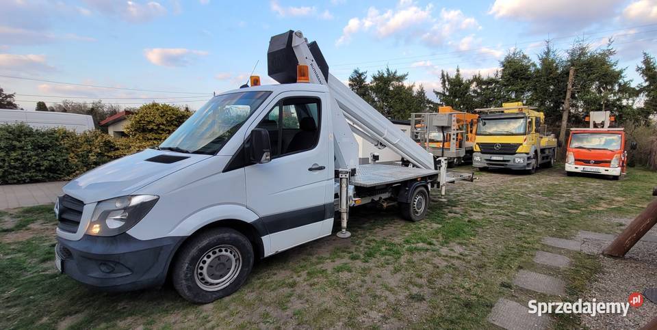 Podnośnik koszowy 27 m 35t Ruthmann TB 270 Łódź