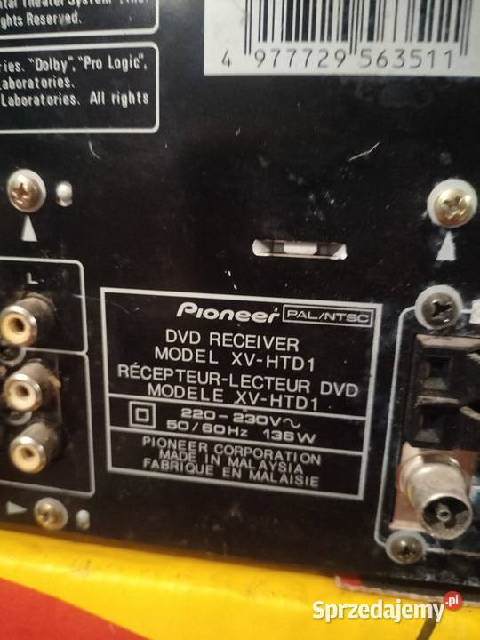 Pioneer radio CD wzmacniacz xvhtd1 Seroczyn