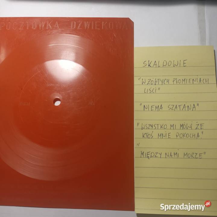 pocztówki dzwiękowe 2 SKALDOWIE Płyty i kasety śląskie Rybnik
