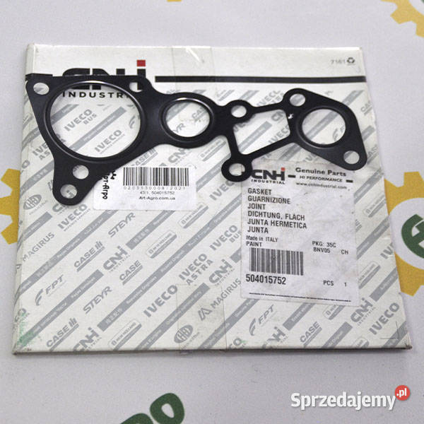 504015752 Uszczelka wspornika filtra oleju CNH
