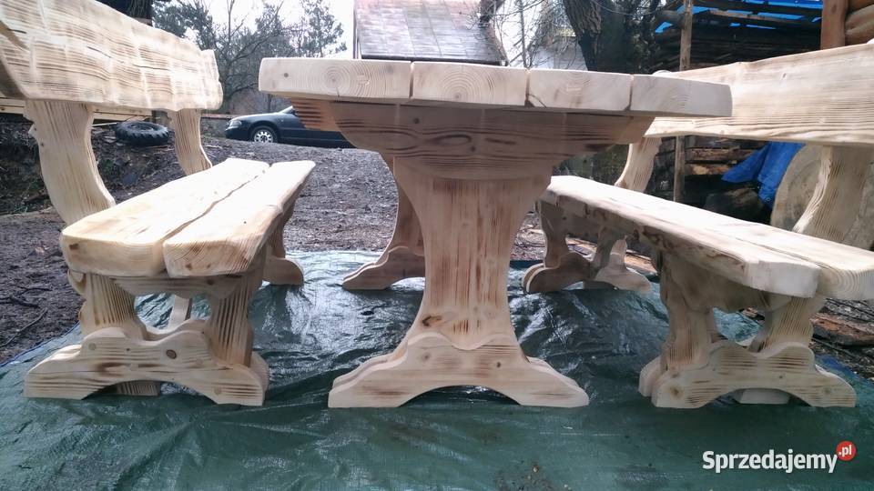 meble ogrodowe bieszczadzkie 215 Komplety mebli