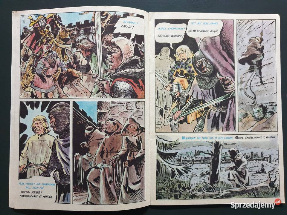 Władysław Łokietek Wladyslaw The Short komiks Gdynia