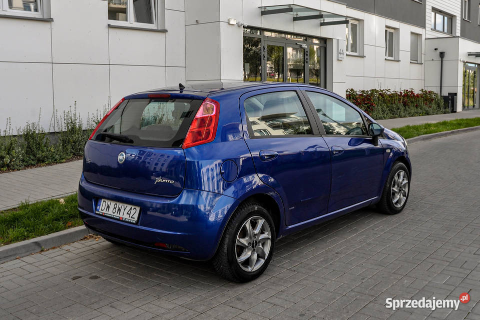 Fiat Grande Punto 14 Klimatyzacja Samochody osobowe Wrocław