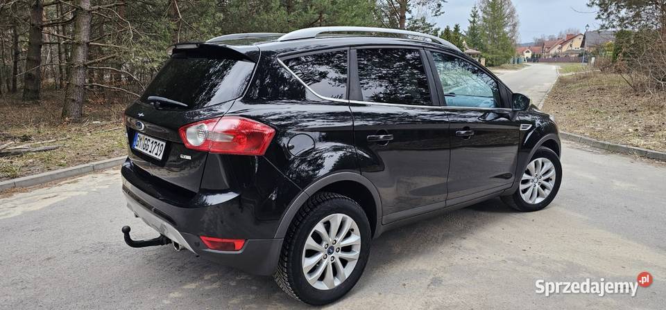 świeżo sprowadzony Ford Kuga z 2010 roku relingi dachowe lubelskie Krasnobród