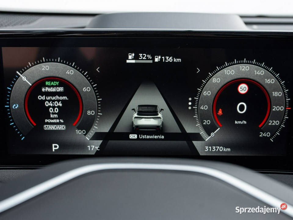 Nissan Ariya NO350AU87kWh Evolve podgrz I wentyf kamera cofania Pępowo